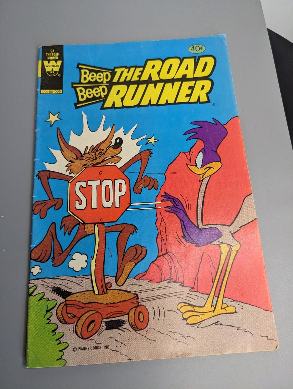 Vintage Whitman Road Runner Comic Issue 91 Classic Looney Tunes Collectible